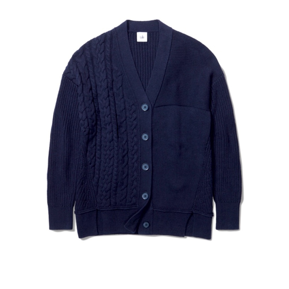 cabi Textbook Cardigan Navy Size Large NWT